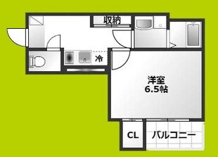 REGIA OSAKA CITY KOMATSUの物件間取画像